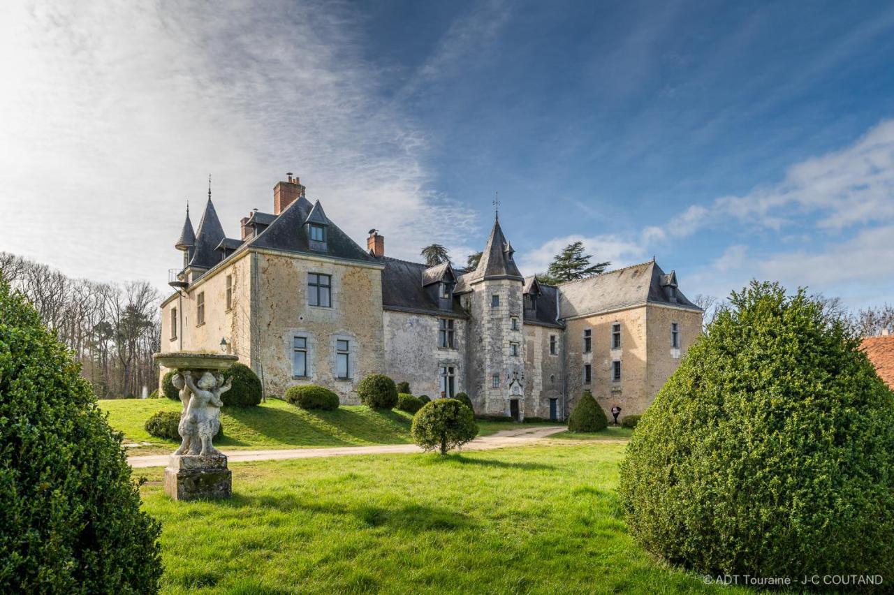 Chateau De Valesne Saché Buitenkant foto