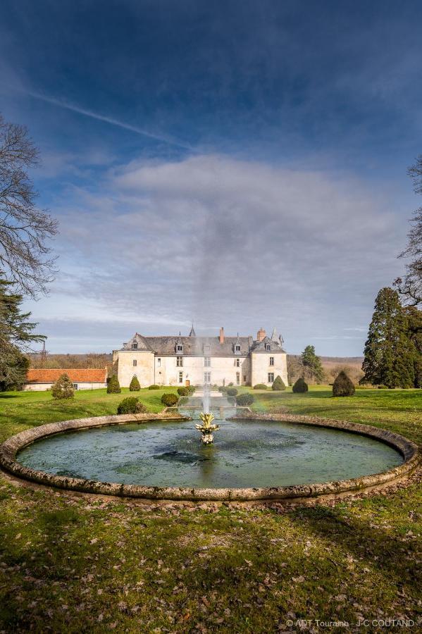 Chateau De Valesne Saché Buitenkant foto